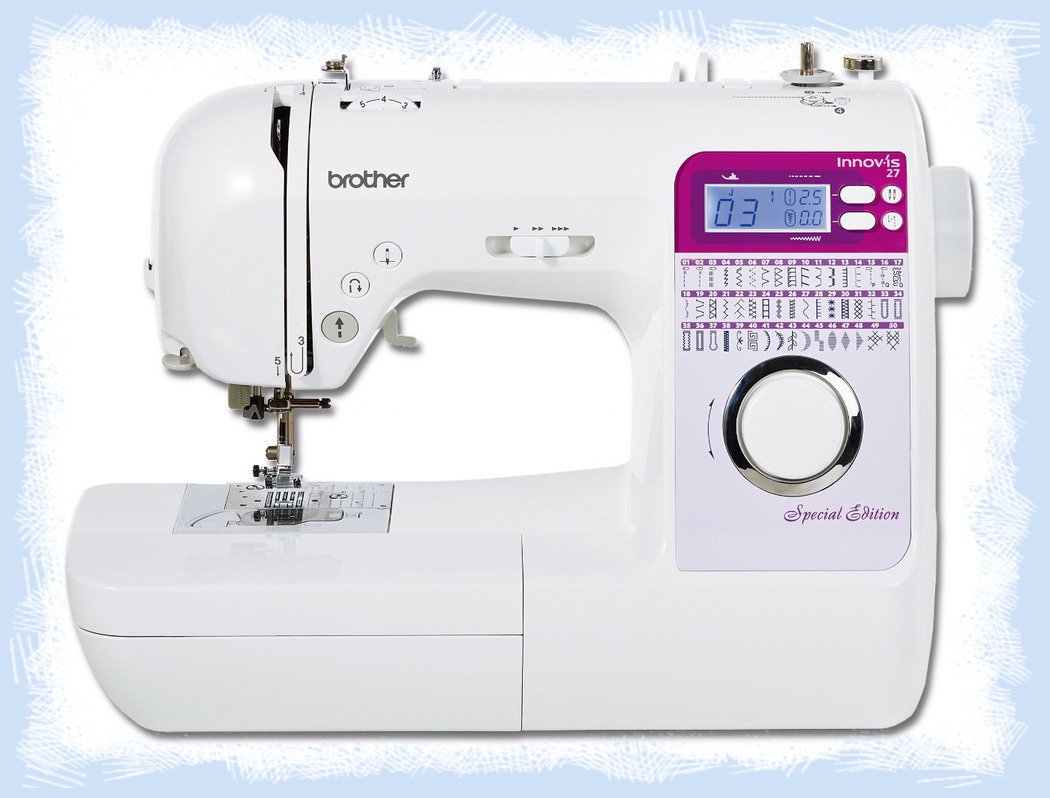 Funktionen an der Nähmaschine