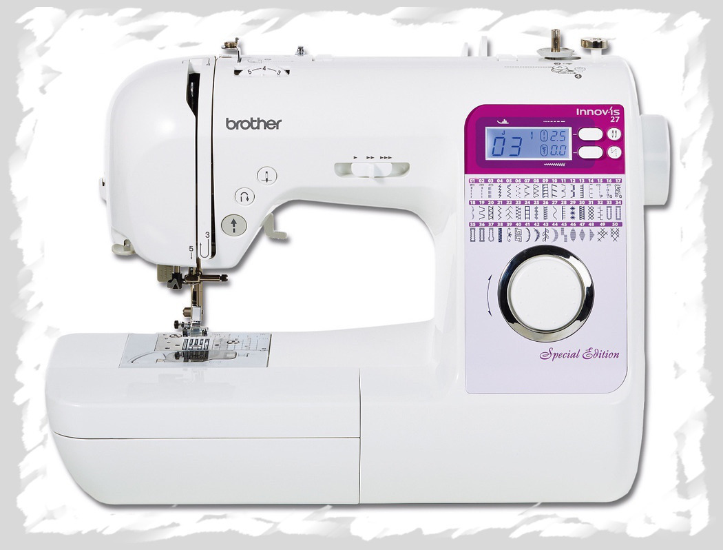 Benenne die Funktionen der Nähmaschine